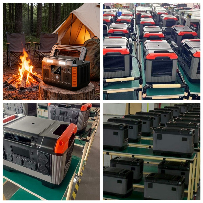 Portable Power Station - Station d'alimentation portable 220V 500W, batterie