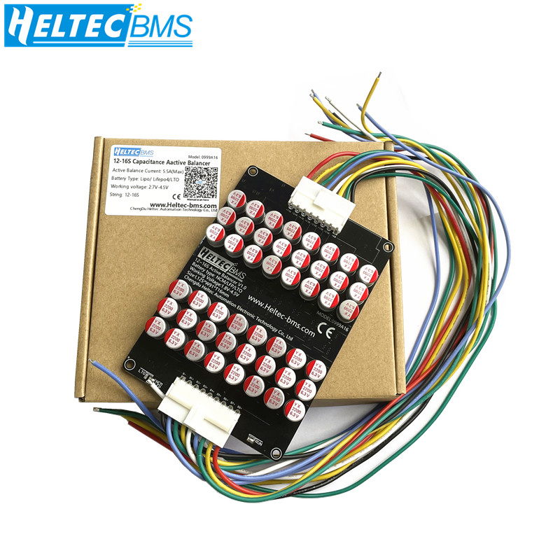 Battery Equalizer Balancer - Égaliseur actif à condensateurs Heltec 16S
