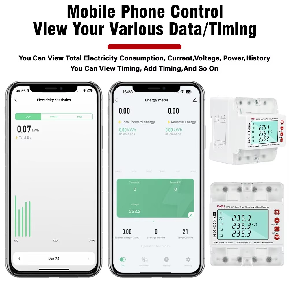 Compteur d'énergie bidirection - Ac Surge Protector avis et prix